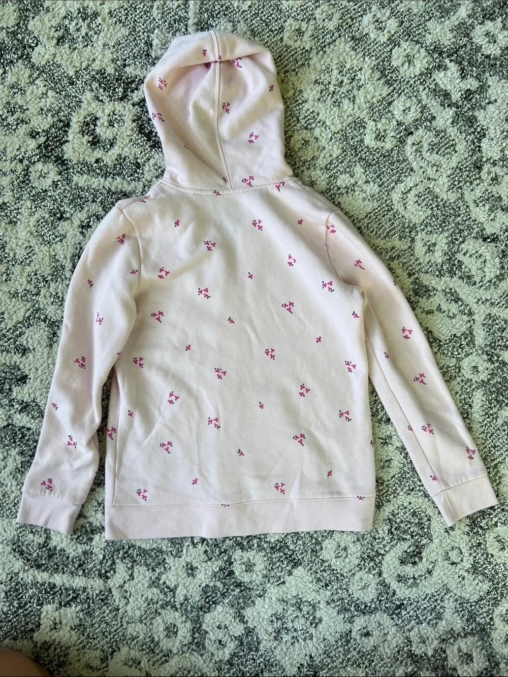 Carter's Set of Pink & Rust Red Hooded Zip Jackets